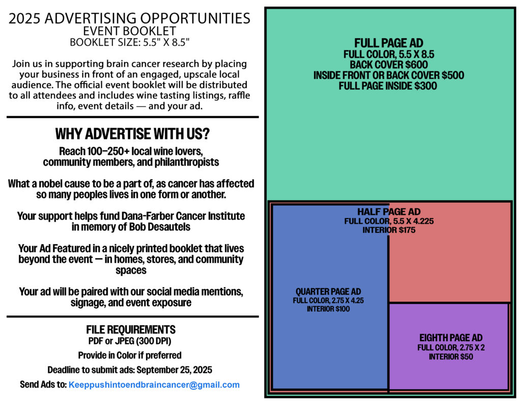 fall wine tasting event sponsor flyer